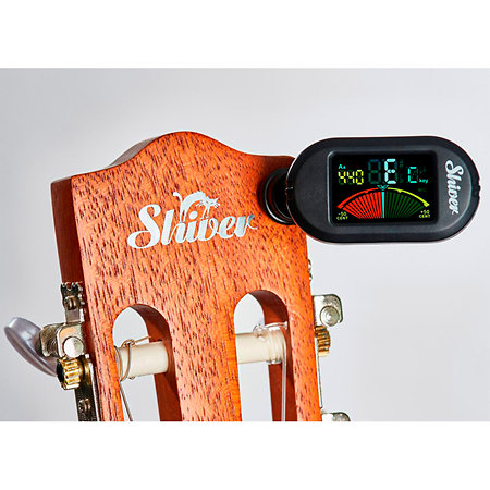 Accordeur chromatique à pince Noir Shiver