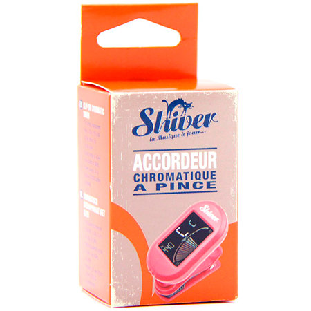 Shiver Accordeur chromatique à pince Rose