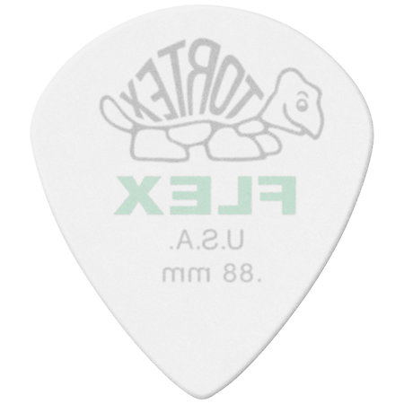 Dunlop 466R088 Tortex Flex Jazz III XL 0,88 mm Sachet de 72
