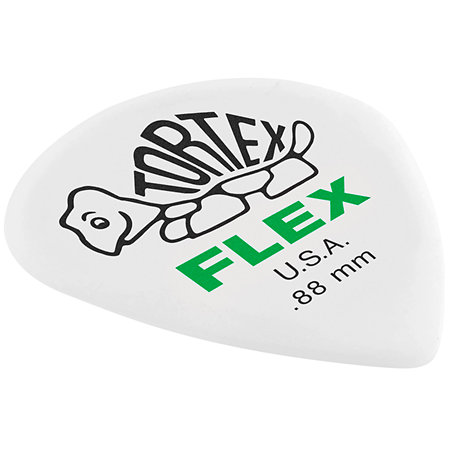 466R088 Tortex Flex Jazz III XL 0,88 mm Sachet de 72 Dunlop