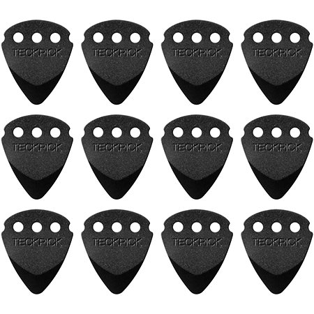 Dunlop 467RBLK Teckpick Standard Black Sachet de 12