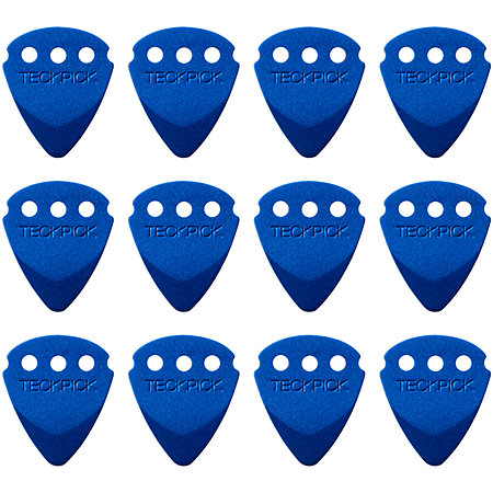 Dunlop 467RBLU Teckpick Standard Blue Sachet de 12