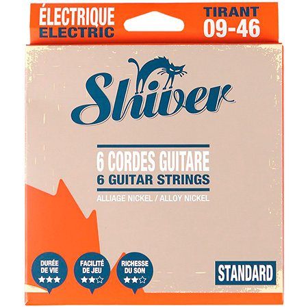 Shiver 6 Cordes électriques Standard 09-46
