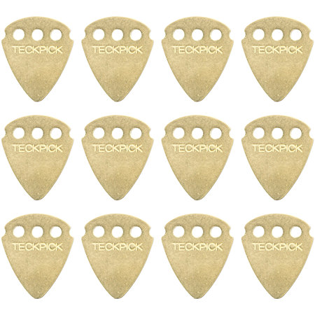 Dunlop 467RBRS Teckpick Standard Brass Sachet de 12
