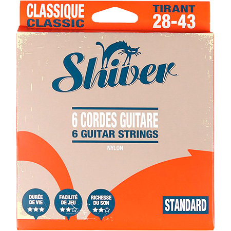Shiver 6 Cordes classique Essentiel 28-43