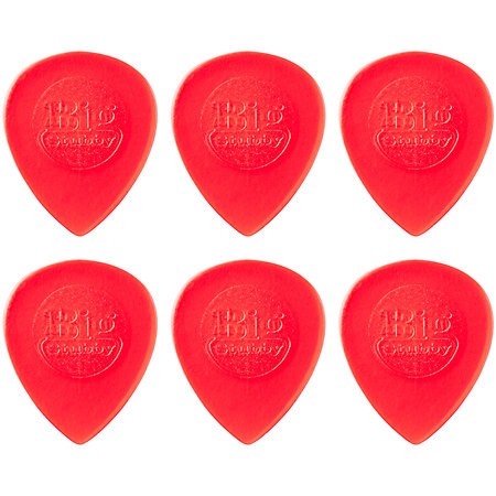 Dunlop 475P1 Big Stubby 1,00 mm Sachet de 6