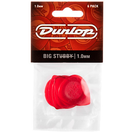 475P1 Big Stubby 1,00 mm Sachet de 6 Dunlop