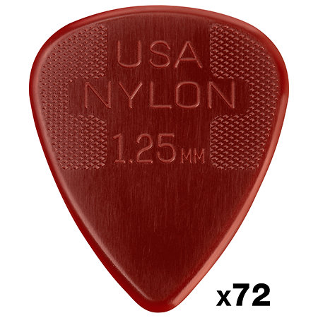 Dunlop 44R125 Nylon Standard 1,25 mm Sachet de 72