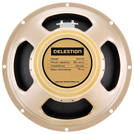 G12M 65 Creamback 16 Ohms Celestion
