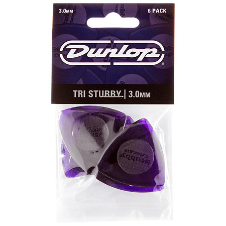 473P300 Tri Stubby 3,00 mm Sachet de 6 Dunlop