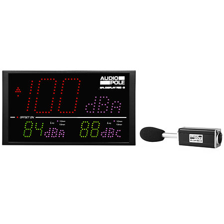 Audiopole Afficheur/Enregistreur SPL Display Rec DP