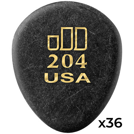Dunlop 477R204 Jazztone Round Tip Sachet de 36
