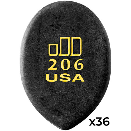 477R206 Jazztone Medium Tip Sachet de 36 Dunlop