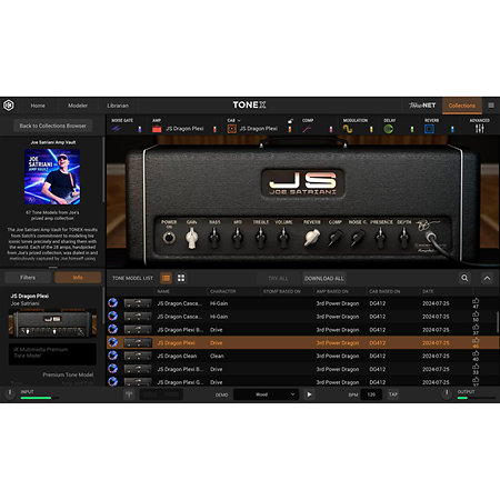 ToneX One Joe Satriani Limited Edition IK Multimédia