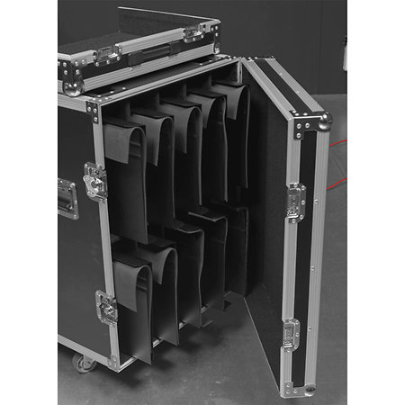 Flightcase pour 20 pupitres d'orchestre pliants Manhasset