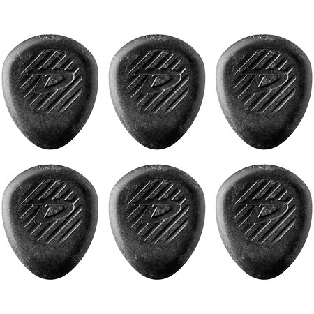 Dunlop 477R504 Primetone Classic Round Tip 5,00 mm Sachet de 6