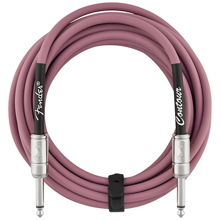 Fender Contour Series Instrument Cable, 4,5m, Burgundy Mist