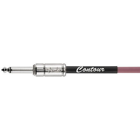 Contour Series Instrument Cable, 4,5m, Burgundy Mist Fender