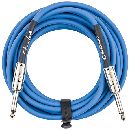 Fender Contour Series Instrument Cable, 5,5m, Lake Placid Blue