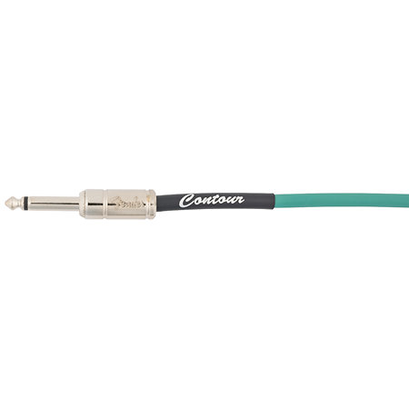 Contour Series Instrument Cable, 5,5m, Sherwood Green Fender