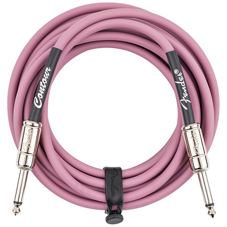 Fender Contour Series Instrument Cable, 5,5m, Burgundy Mist