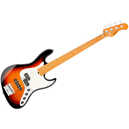 MetroExpress Hybrid PJ Tobacco Burst Touche Érable Sadowsky