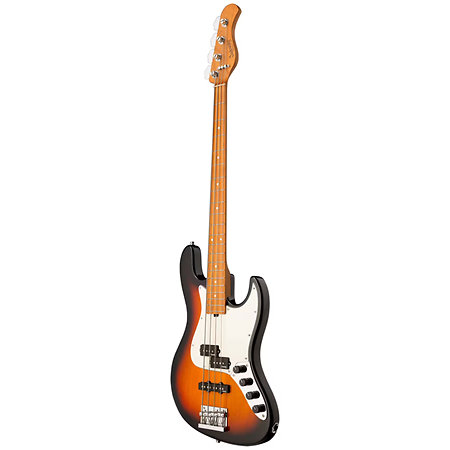 MetroExpress Hybrid PJ Tobacco Burst Touche Érable Sadowsky
