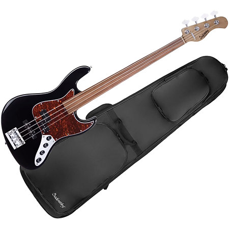 Sadowsky MetroExpress Hybrid PJ Fretless Black Pearl