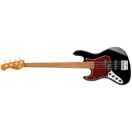 MetroExpress Hybrid PJ Fretless Black Pearl Touche Palissandre Gaucher Sadowsky