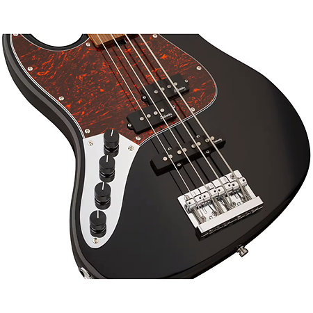 MetroExpress Hybrid PJ Fretless Black Pearl Touche Palissandre Gaucher Sadowsky