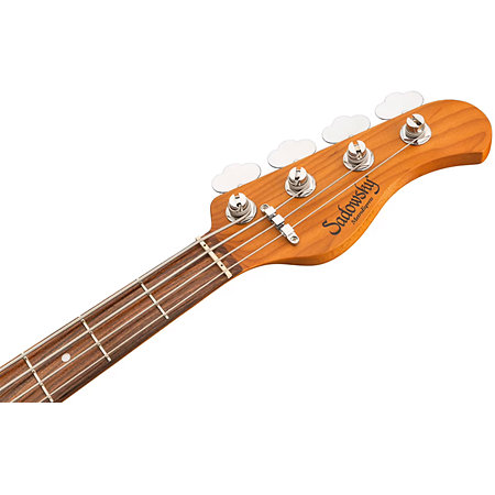 Sadowsky MetroExpress Hybrid PJ Candy Apple Orange Metallic Touche Palissandre