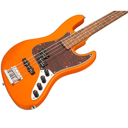 MetroExpress Hybrid PJ Candy Apple Orange Metallic Touche Palissandre Sadowsky