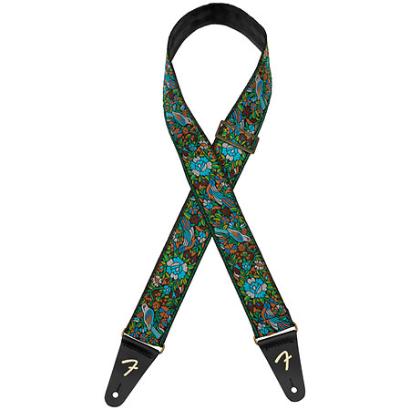 Mosaic Jacquard Strap Green Fender