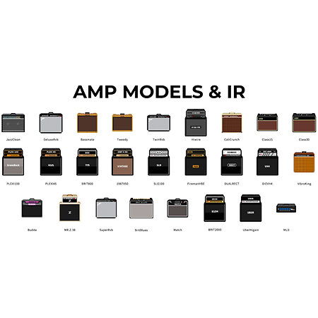 NUX NCA-1 Amp Core Studio Amp Modeler IR - Electric Guitar