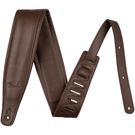 Premium Leather Strap Brown Fender
