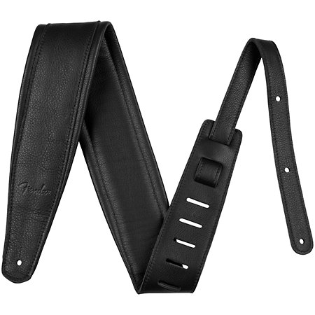 Fender Premium Leather Strap Black