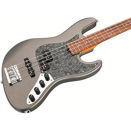 MetroExpress Hybrid PJ Silver Sparkle Metallic Touche Palissandre Sadowsky