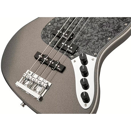 MetroExpress Hybrid PJ Silver Sparkle Metallic Touche Palissandre Sadowsky