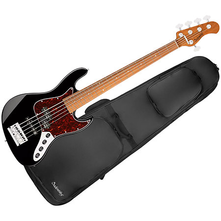 Sadowsky MetroExpress Hybrid PJ Black Pearl 5 Cordes Touche Palissandre