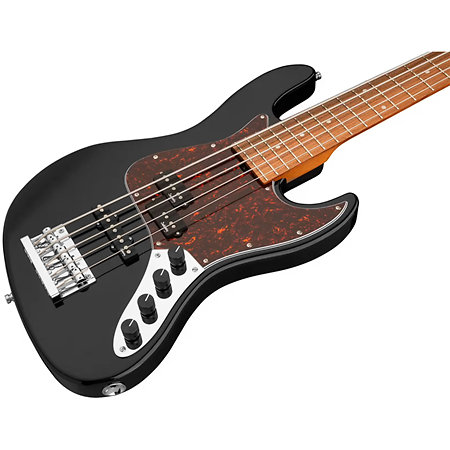 MetroExpress Hybrid PJ Black Pearl 5 Cordes Touche Palissandre Sadowsky