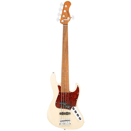 MetroExpress Hybrid PJ Olympic White 5 Cordes Touche Palissandre Sadowsky