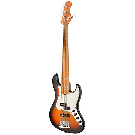 MetroExpress Hybrid PJ Tobacco Burst 5 Cordes Touche Érable Sadowsky
