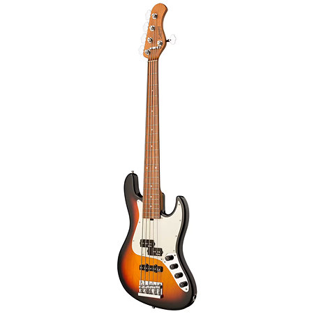 MetroExpress Hybrid PJ Tobacco Burst 5 Cordes Touche Palissandre Sadowsky