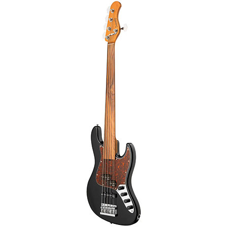 MetroExpress Hybrid PJ Fretless Black Pearl 5 Cordes Touche Palissandre Sadowsky