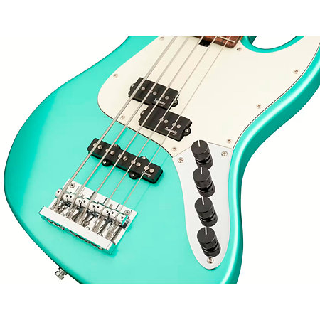 MetroExpress Hybrid PJ Sage Green Metallic 5 Cordes Touche Palissandre Sadowsky