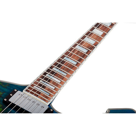 E-1 Electro-Resin Transparent Blue Schecter