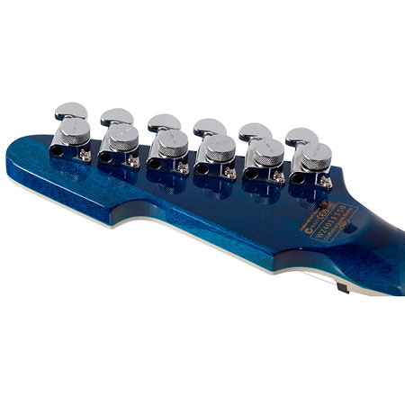 E-1 Electro-Resin Transparent Blue Schecter