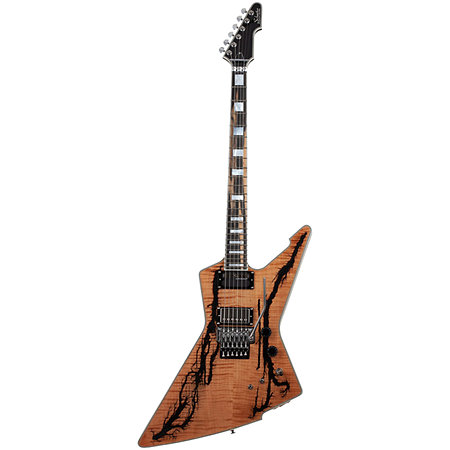 E-1 Electro Resin Floyd Rose Sustainiac Gloss Natural Schecter