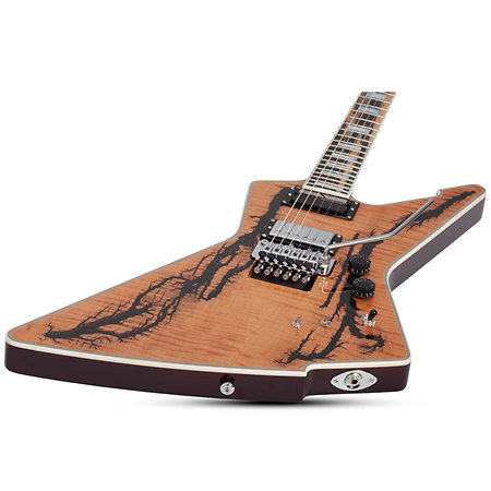 E-1 Electro Resin Floyd Rose Sustainiac Gloss Natural Schecter