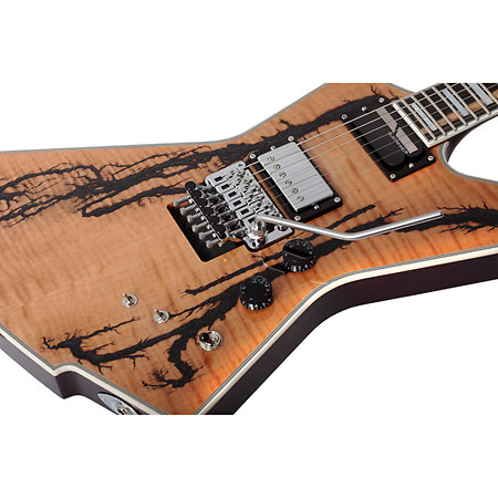 Schecter E-1 Electro Resin Floyd Rose Sustainiac Gloss Natural